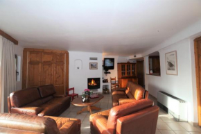 Apartment Blanchon 200 m - 6-7 rooms - Living room with fireplace Champagny-En-Vanoise